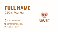 Dog Scarf Love Business Card Image Preview