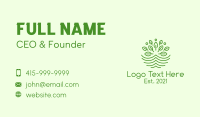 Bio Business Card example 3