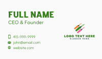 School Supplies Business Card example 1