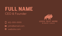 Bison Ranch Animal Business Card