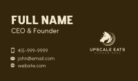 Wild Horse Stallion Business Card Image Preview