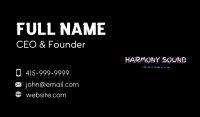 Playful Handwriting Wordmark  Business Card Design