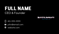 Playful Handwriting Wordmark  Business Card Image Preview