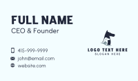 Horse Cat Dog Veterinary Business Card Design