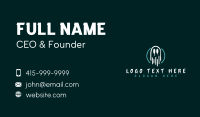 Mural Graffiti Ghost Business Card Design