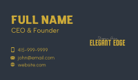 Elegant Designer Wordmark Business Card Image Preview