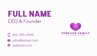 Heart Family Foundation Business Card Image Preview