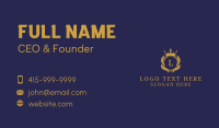 Royal Crown Boutique Business Card Design