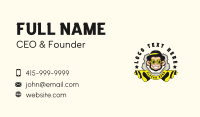 Monkey Hat Sunglasses Business Card Design