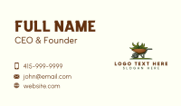 Garden Landscaping Wheelbarrow Business Card