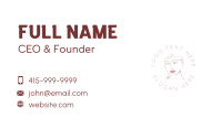 Beauty Woman Lips Business Card