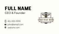 Wasp Bee Honey Business Card Design