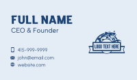 Fishery Fish Angler Business Card