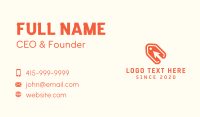 Commerce Business Card example 4