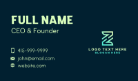 Construction Builder Contractor Business Card