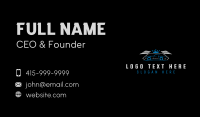 Royal Blue Car Business Card