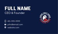 Patriotic USA Eagle Business Card