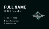 Roofing Builder Carpentry Business Card