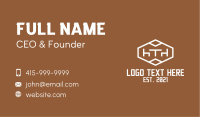 Dining Furniture Company Business Card