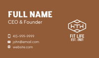 Dining Furniture Company Business Card Design