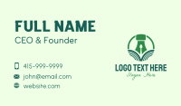 Agricultural Food Pen Business Card Design