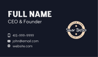 Barber Business Card example 4