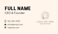 Woman Business Card example 2
