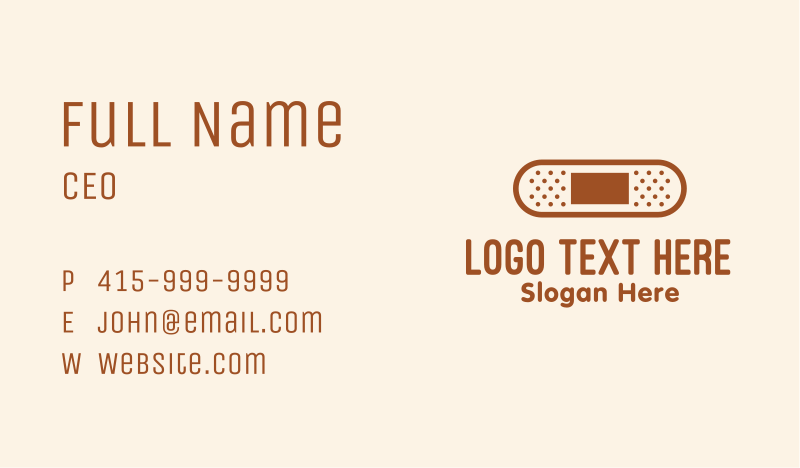 Accident Business Card example 2