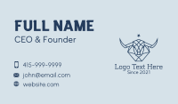Zodiac Sign Business Card example 4