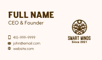 Brown Forest House Business Card