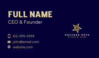 Luxury Star Studio Business Card Image Preview