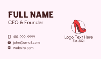High Heels Business Card example 4