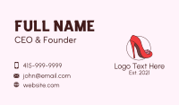 Heel Business Card example 4