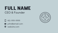 Nautical Sea Anchor Business Card