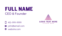 Pyramid Creative Tech Business Card