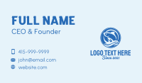 Blue Wave Fish  Business Card