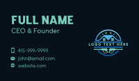 Sanitation Pressure Washing Business Card