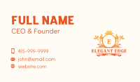 Floral Elegant Fashion Business Card Image Preview