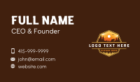 Mounting Camping Outdoor Business Card