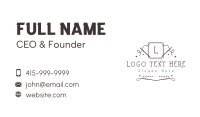 Embroidery Sewing Needle Business Card