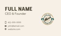 Timber Chainsaw Tree Business Card