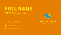 Muralist Business Card example 1