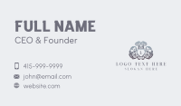 Royal Shield Boutique Business Card Design