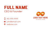 Bike Chain Loop Business Card Design