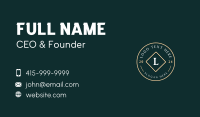 Classic Elegant Company Business Card Design