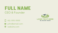 Lawn Care House Gardening  Business Card Design