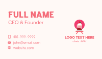 Strawberry Milkshake  Business Card