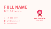 Strawberry Milkshake  Business Card