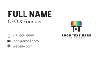 Paint Shop Business Card example 3