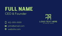 Triple Number 7 Business Card